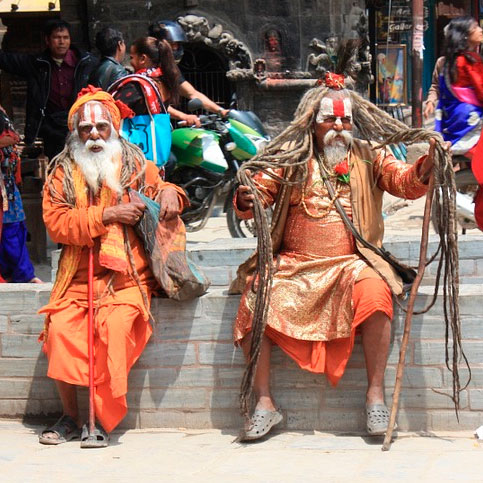 Hindúes de Bhaktapur