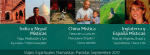 Presentación de Viajes Espirituales Namaskar