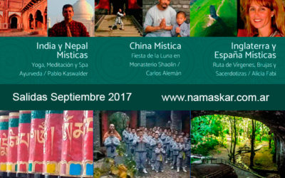 Viajes Espirituales 2017: India, Nepal, China, España e Inglaterra Místicas